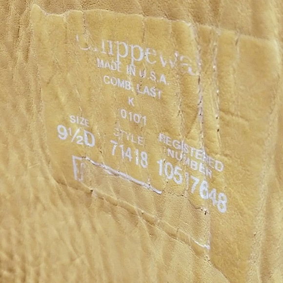 Chippewa 17“ Steel Toed Polished Motorcycle Boots - Picture 2 of 8